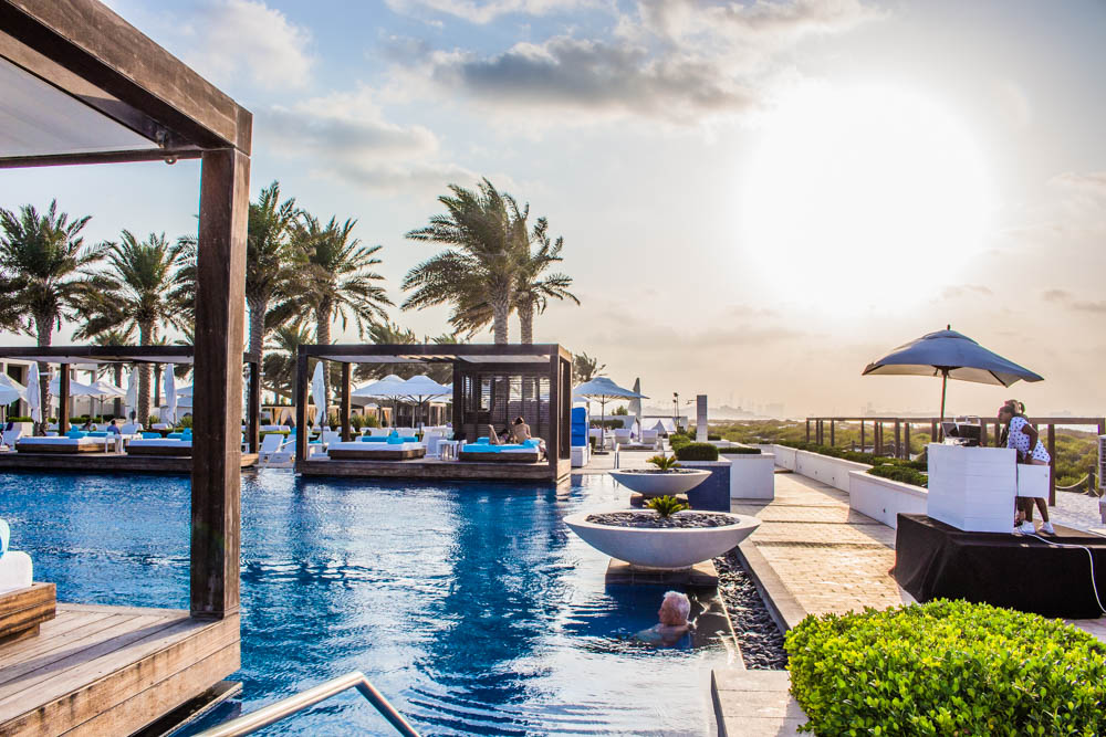 A Day at Saadiyat Beach Club in Abu Dhabi